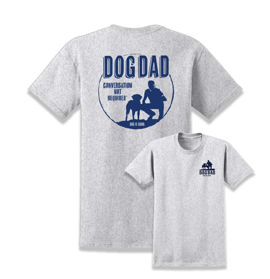 Animal Pride - Dog Dad Conversation Not Required - Adult Unisex T-Shirt