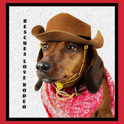 Rodeo Dachshund - Kids' Unisex T-Shirt