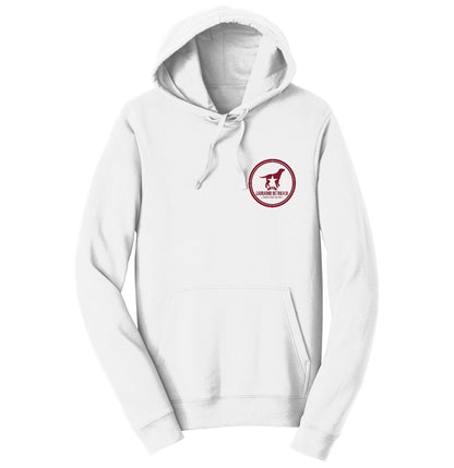 Maroon DFWLRR Logo - Adult Unisex Hoodie Sweatshirt