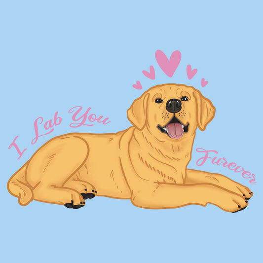 Yellow Lab You Forever - Kids' Unisex T-Shirt