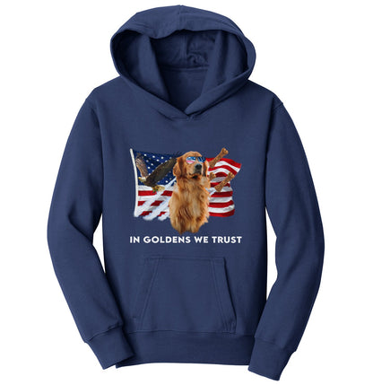 In Golden we Trust - Kids' Unisex Hoodie Sweatshirt