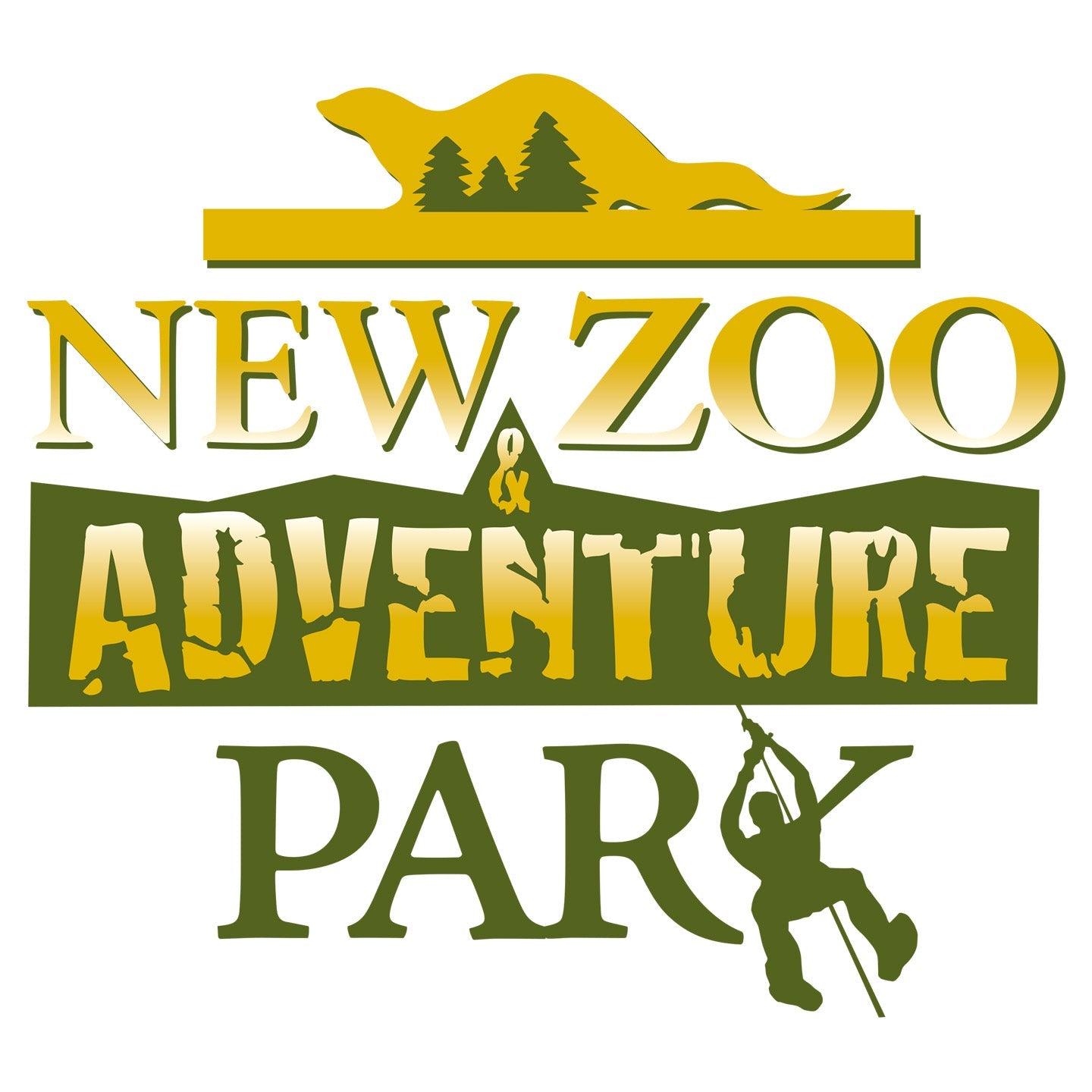 NEW Zoo and Adventure Park Logo - Women's V-Neck T-Shirt