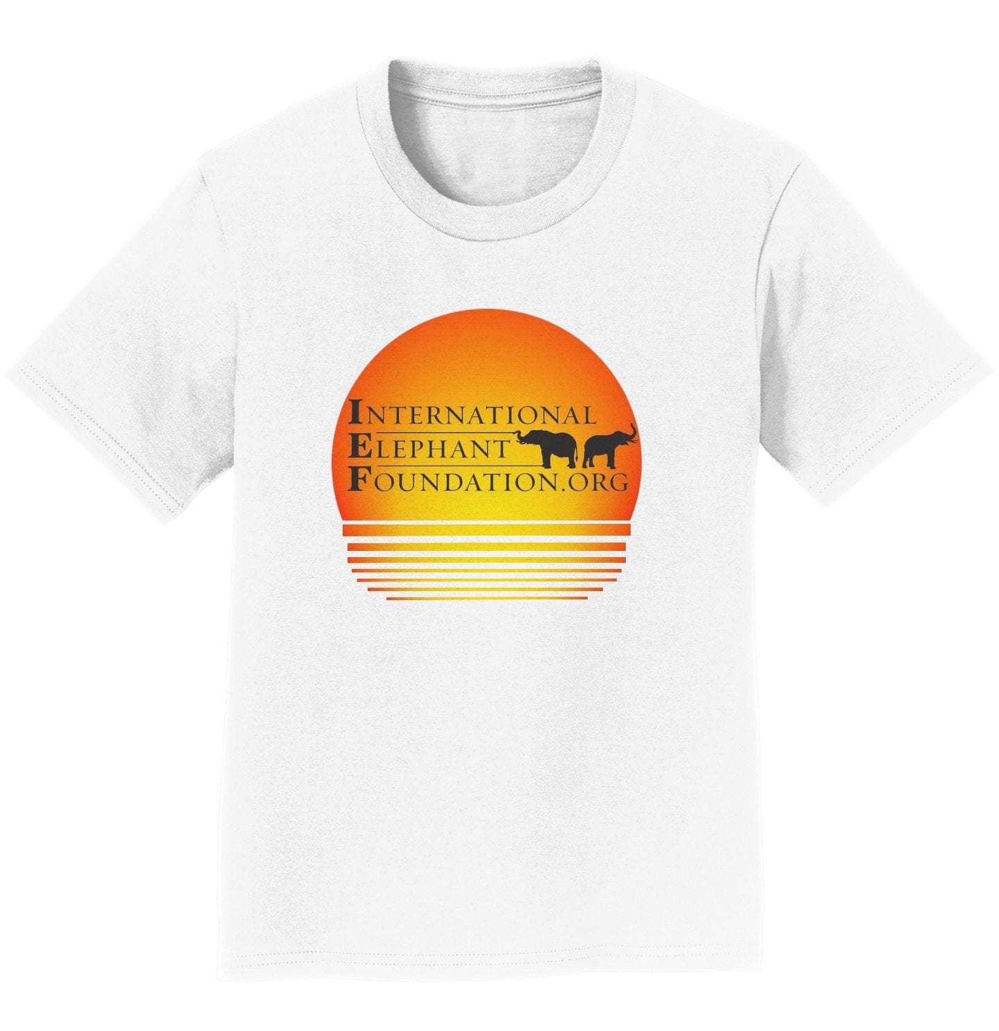 IEF Sunset Logo - Kids' Unisex T-Shirt