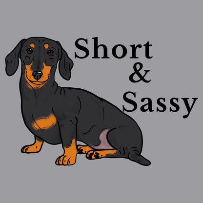 Short and Sassy - Adult Unisex Hoodie Sweatshirt