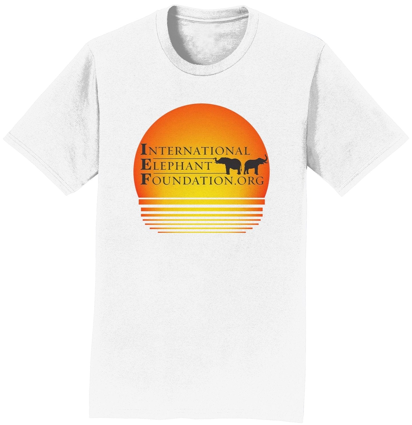 IEF Sunset Logo - Adult Unisex T-Shirt