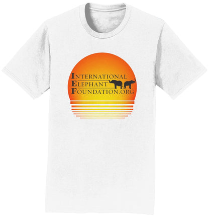 IEF Sunset Logo - Adult Unisex T-Shirt