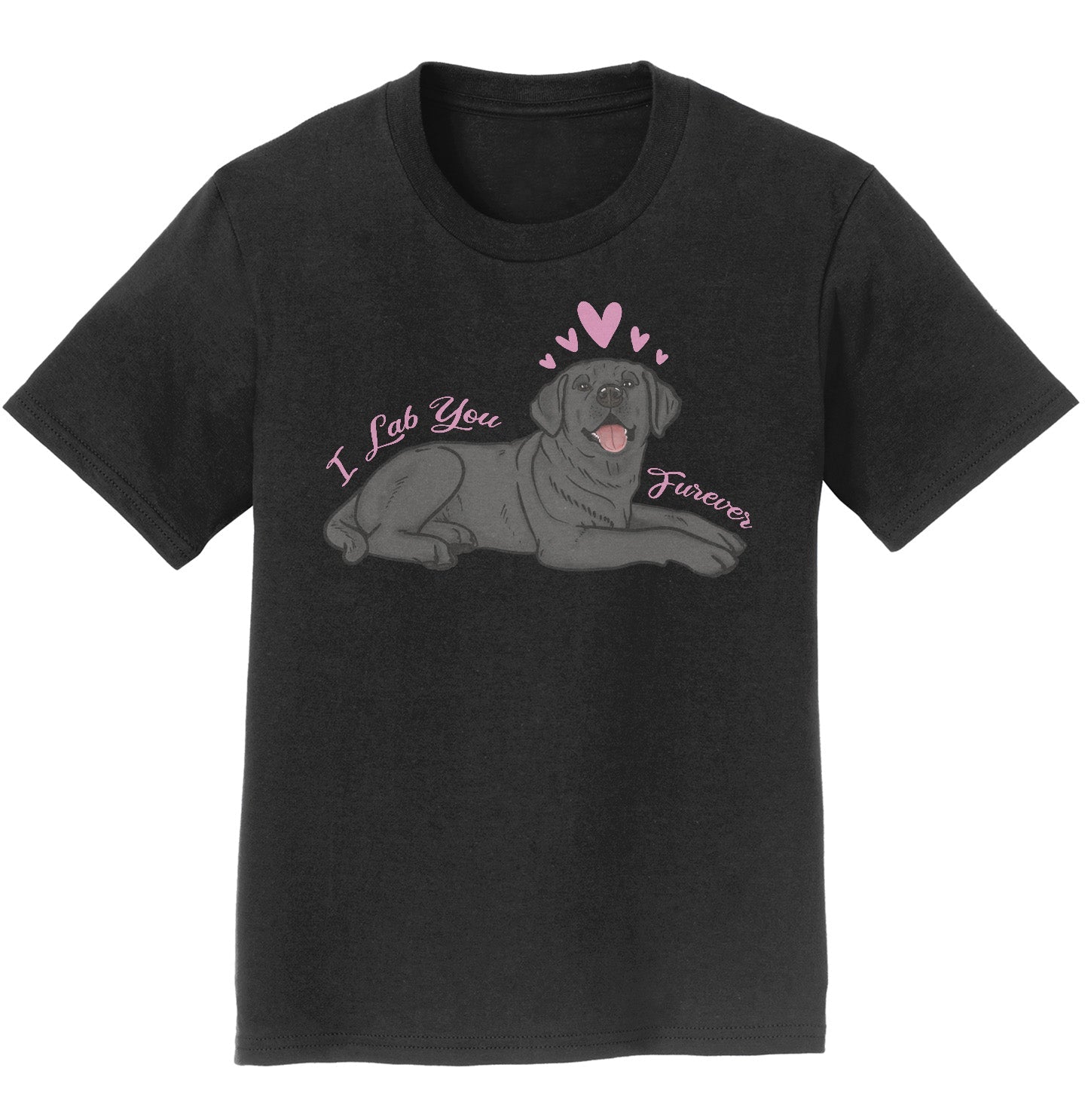 Animal Pride - Black Lab You Forever - Kids' Unisex T-Shirt