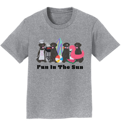 Summer Lineup Black Lab  - Kids' T-Shirt