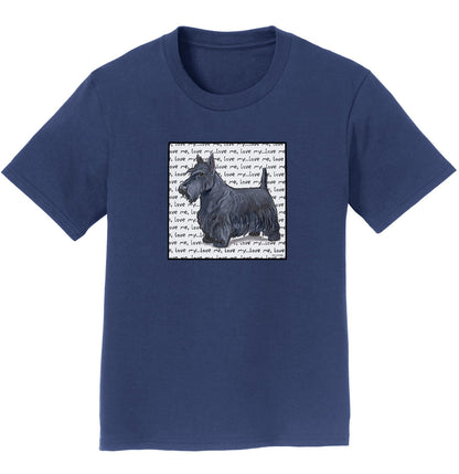 Scottie Love Text - Kids' Unisex T-Shirt