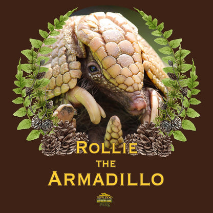 Rollie the Armadillo - Adult Unisex T-Shirt