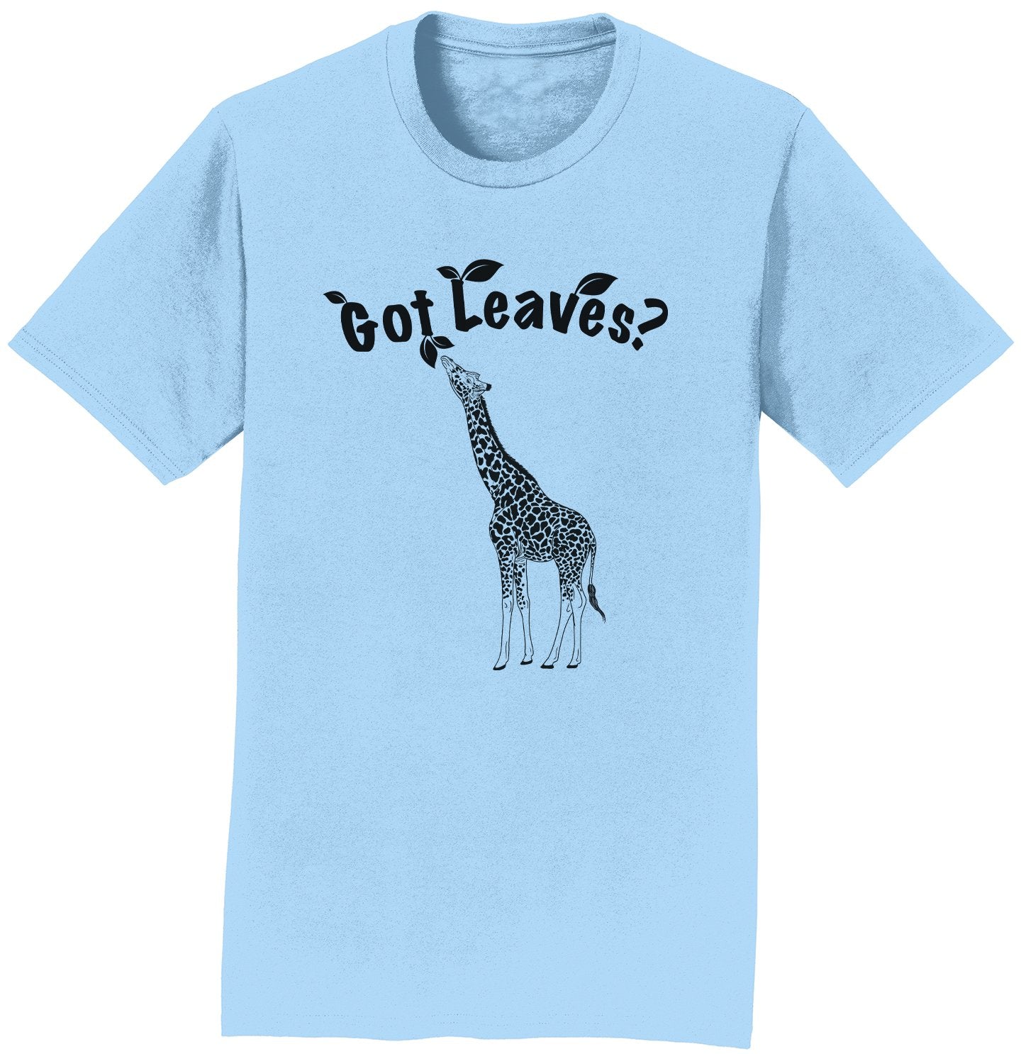Got Leaves Giraffe - Adult Unisex T-Shirt