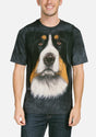 Bernese Mountain Dog Face - Adult Unisex T-Shirt