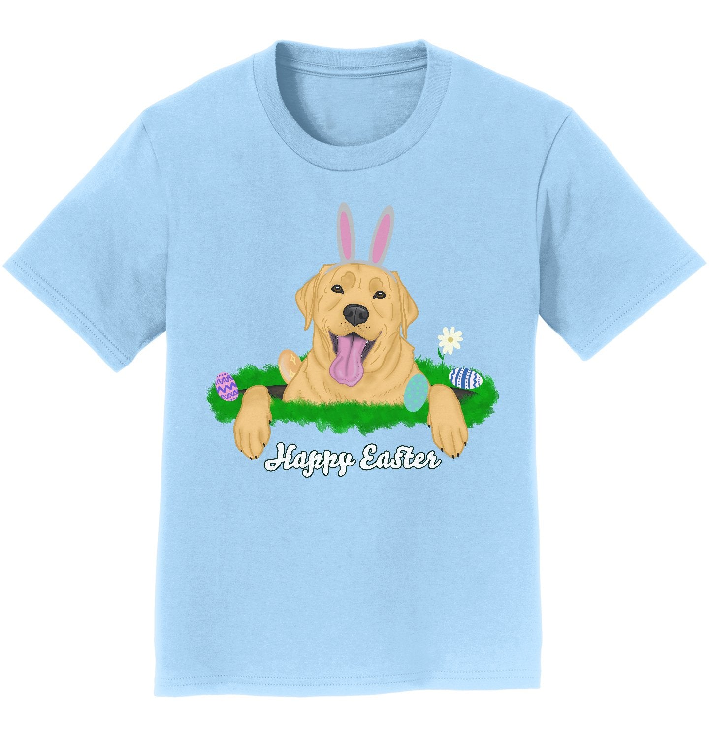 Animal Pride - Rabbit Hole Yellow Labrador  - Kids' Unisex T-Shirt