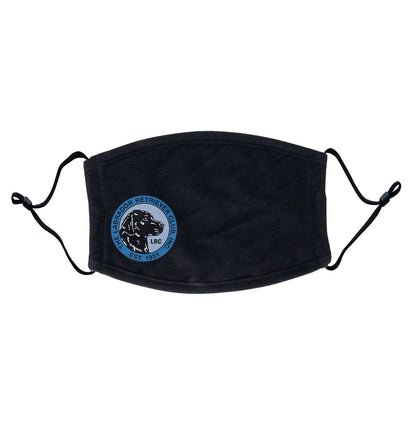 LRC Logo - Full Front Blue - Adjustable Face Mask