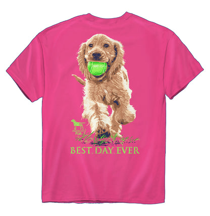 Best Day Ever - Golden Retriever - Adult Unisex T-Shirt