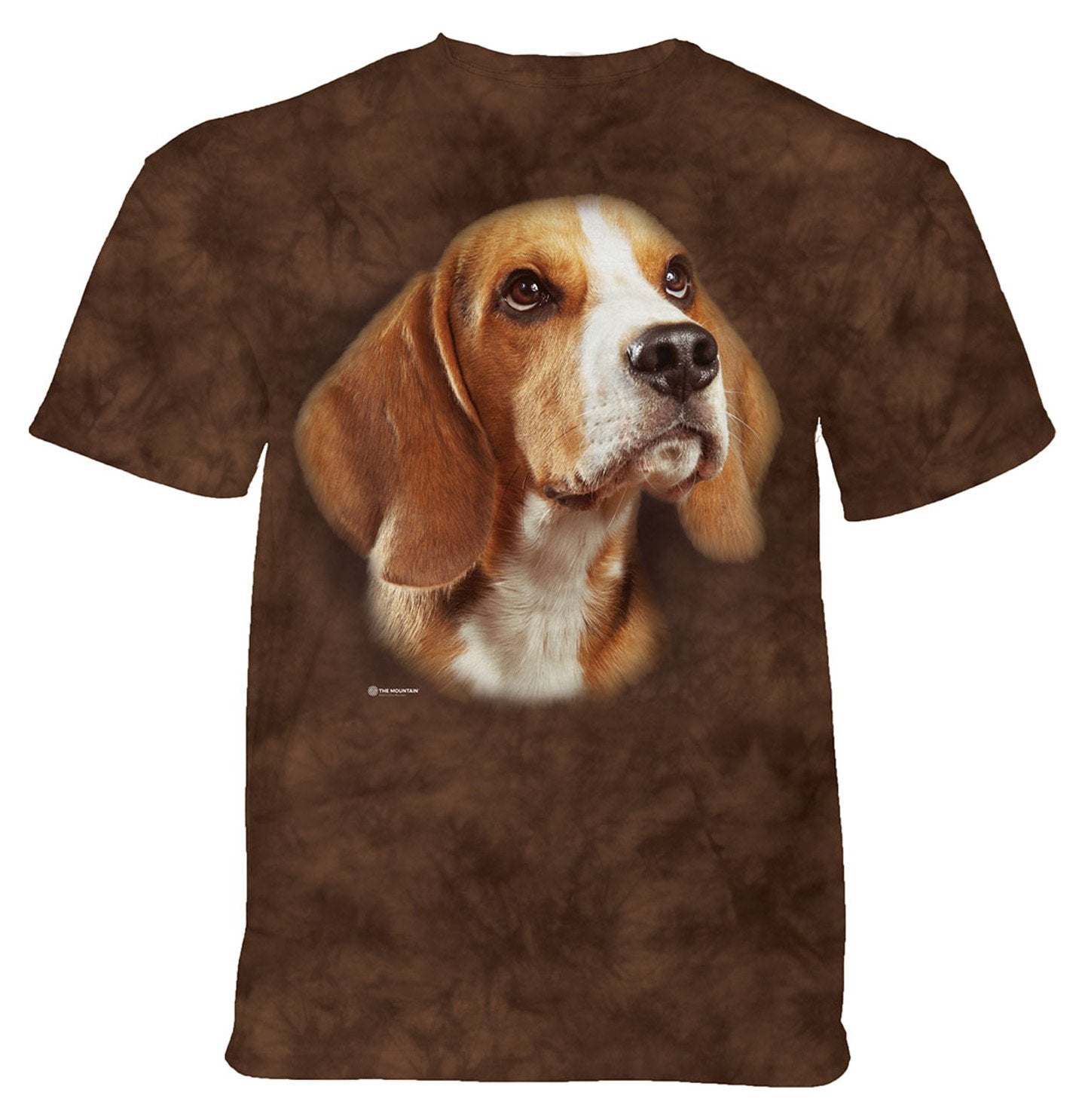 The Mountain - Beagle Portrait - Adult Unisex T-Shirt