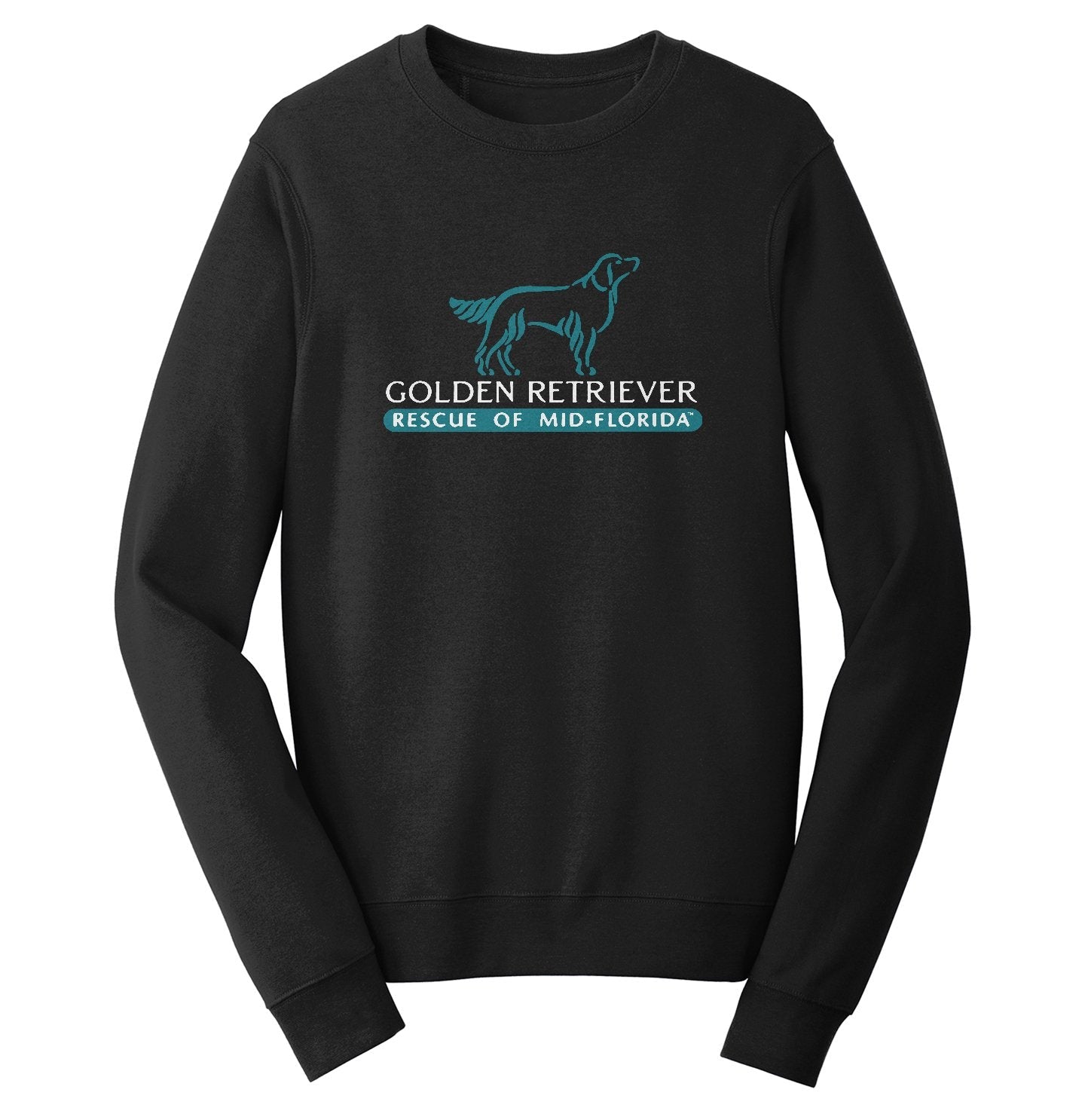 Golden Retriever Rescue of Mid-Florida Logo - Crewneck Sweatshirt