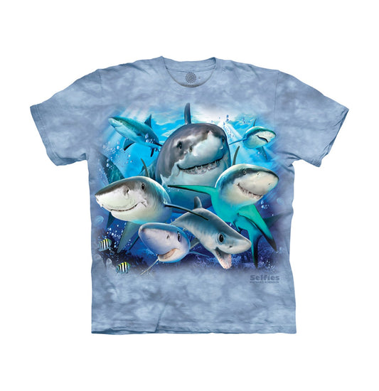 Sharks Selfie - Kids' Unisex T-Shirt