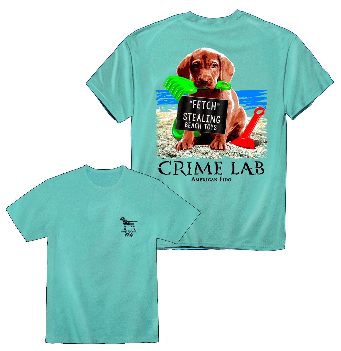 Crime Lab Dog - Adult Unisex T-Shirt | American Fido