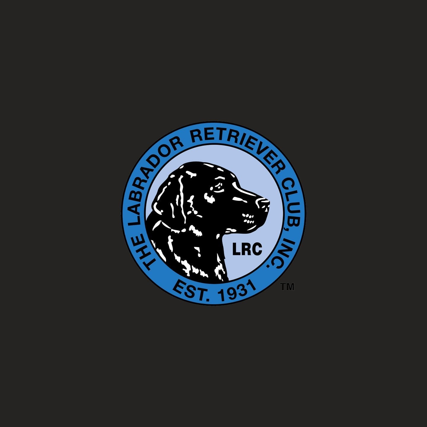 LRC Full Front Blue Logo - Adult Adjustable Face Mask