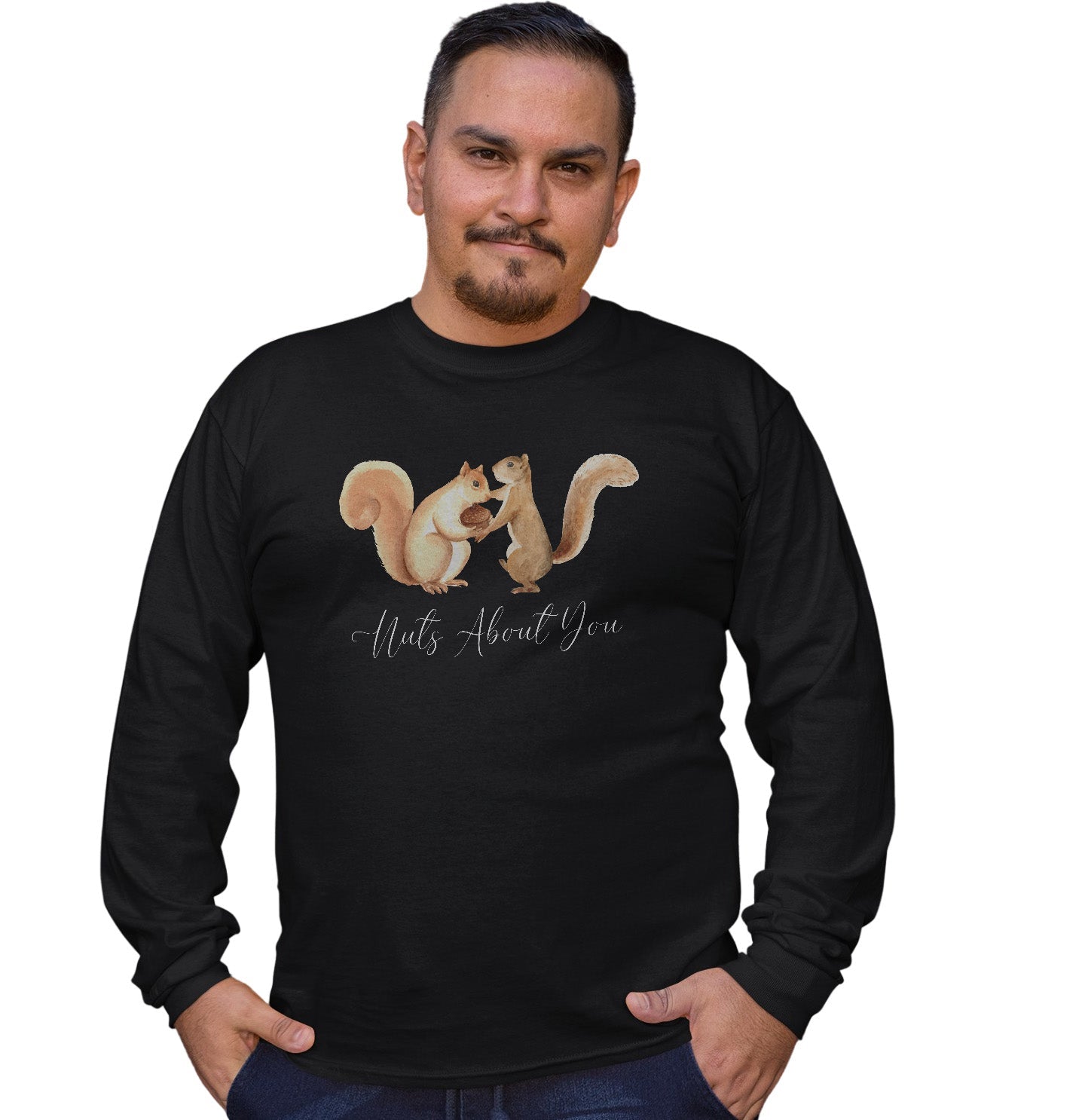 Nuts About You - Adult Unisex Long Sleeve T-Shirt