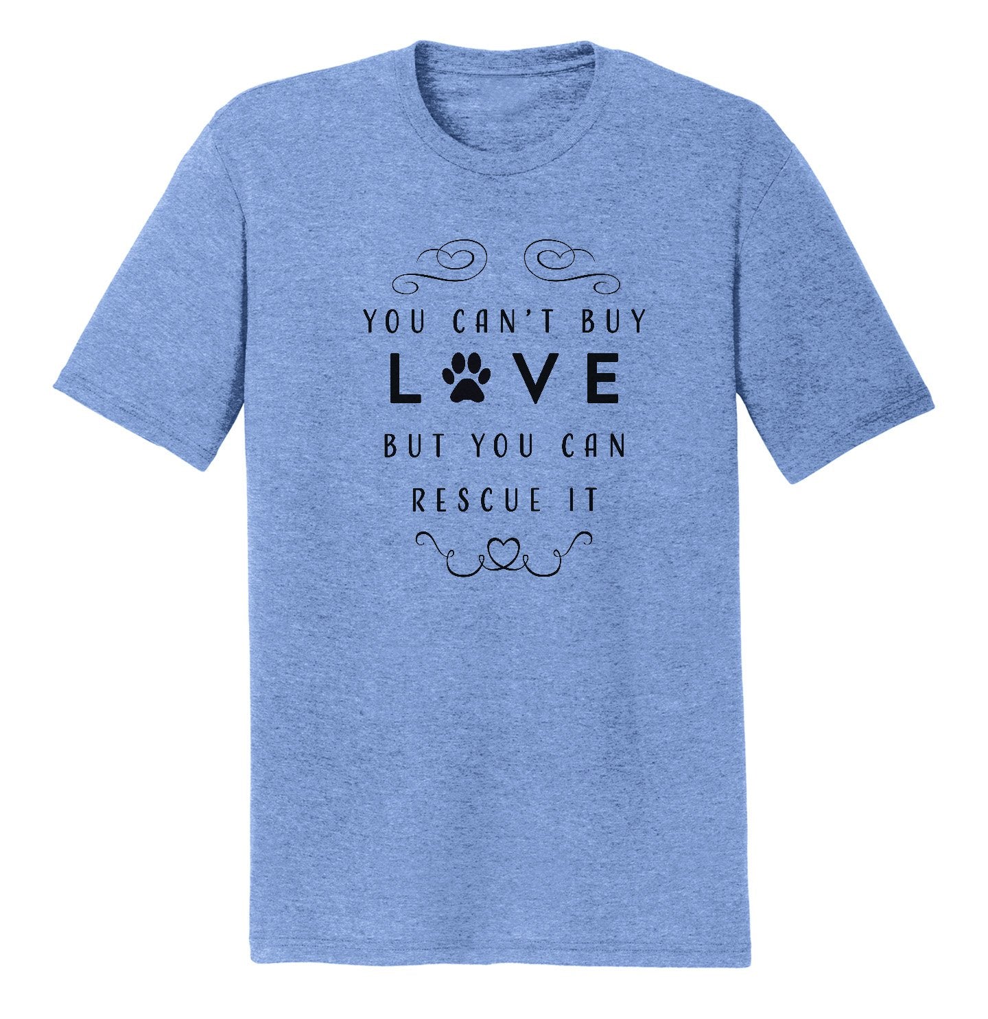 Animal Pride - Can Rescue Love - Adult Tri-Blend T-Shirt