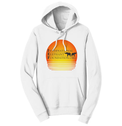 IEF Sunset Logo - Adult Unisex Hoodie Sweatshirt