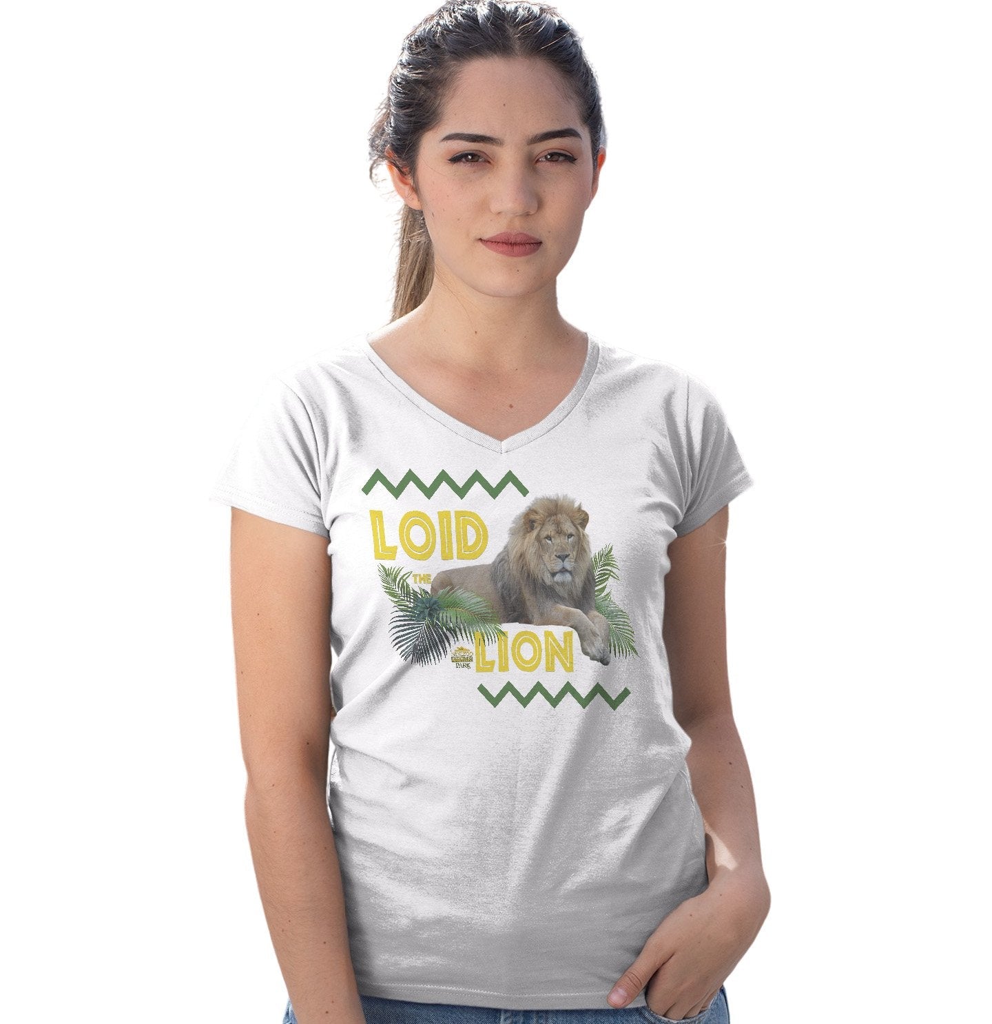 Loid the Lion - Women's V-Neck T-Shirt