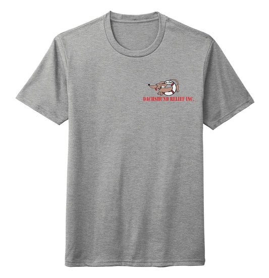 So Cal Dachshund Relief Left Chest Logo - Adult Tri-Blend T-Shirt