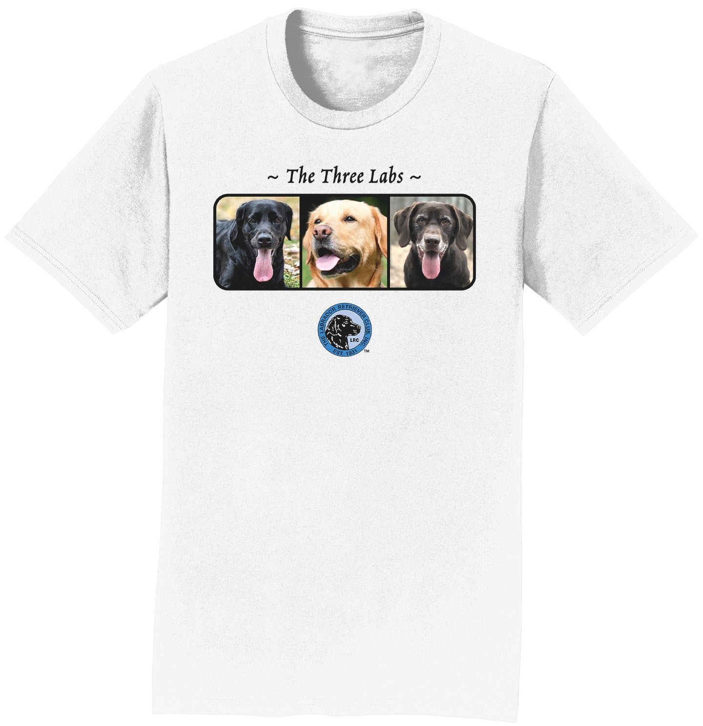 The Three Labs LRC - Adult Unisex T-Shirt