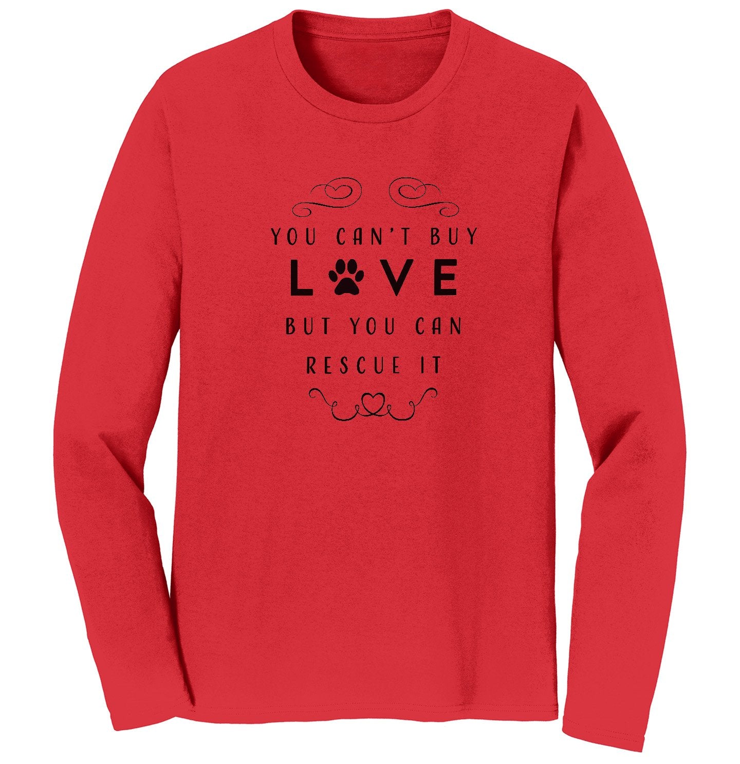 Can Rescue Love - Adult Unisex Long Sleeve T-Shirt