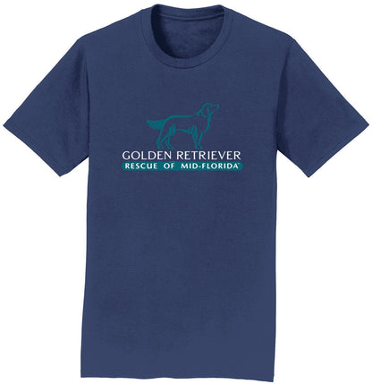 Golden Retriever Rescue of Mid-Florida Logo - T-Shirt