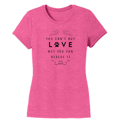 Can Rescue Love - Women's Tri-Blend T-Shirt