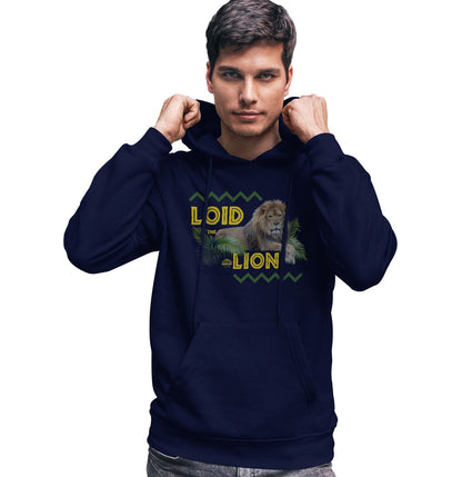 New Zoo & Adventure Park - Loid the Lion - Adult Unisex Hoodie Sweatshirt