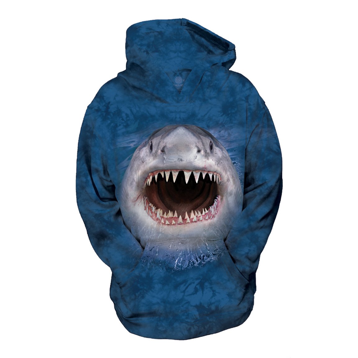 The Mountain Wicked Nasty Shark - Kid's Unisex Hoodie Sweatshirt