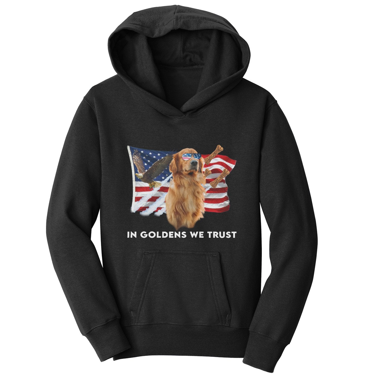 In Golden we Trust - Kids' Unisex Hoodie Sweatshirt