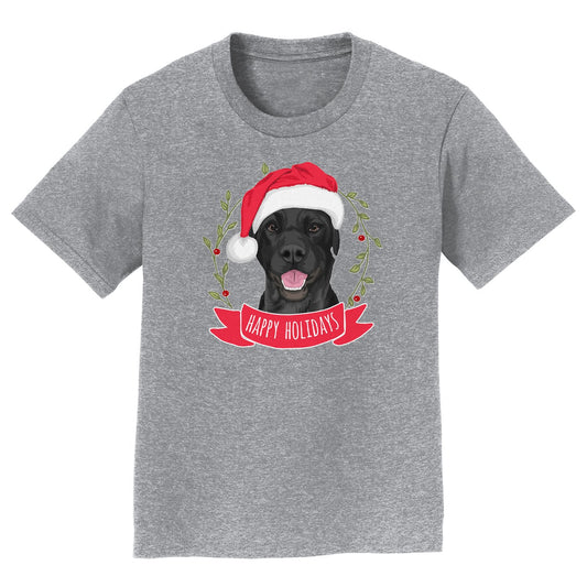 Happy Holidays Lab - Kids' Unisex T-Shirt