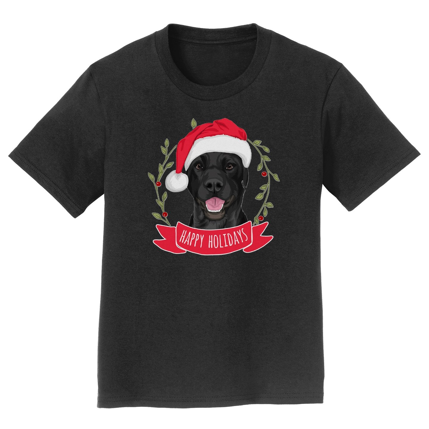 Happy Holidays Lab - Kids' Unisex T-Shirt