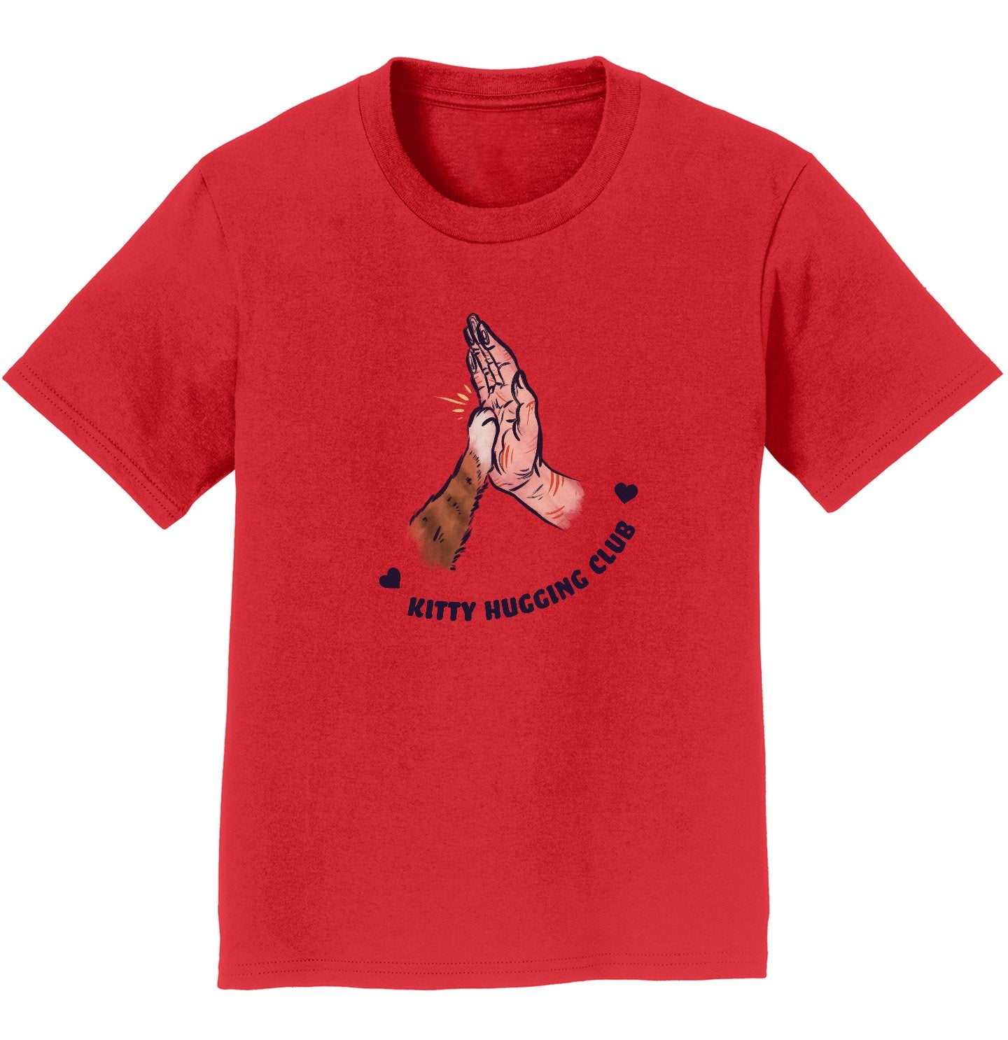 Kitty Hugging Club - Kids' Unisex T-Shirt