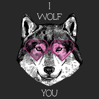 I Wolf You - Adult Unisex Long Sleeve T-Shirt