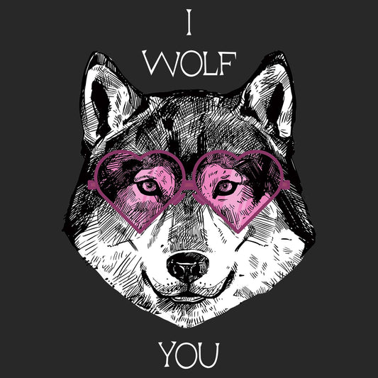 I Wolf You - Adult Unisex Long Sleeve T-Shirt