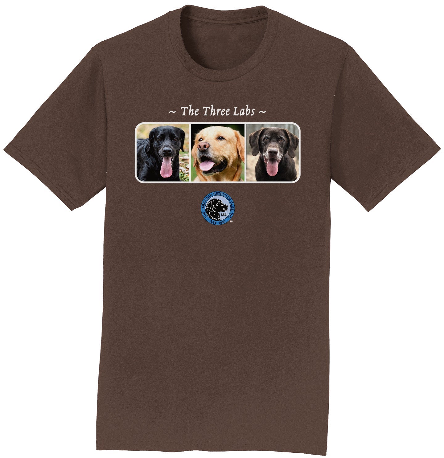 The Three Labs LRC - Adult Unisex T-Shirt