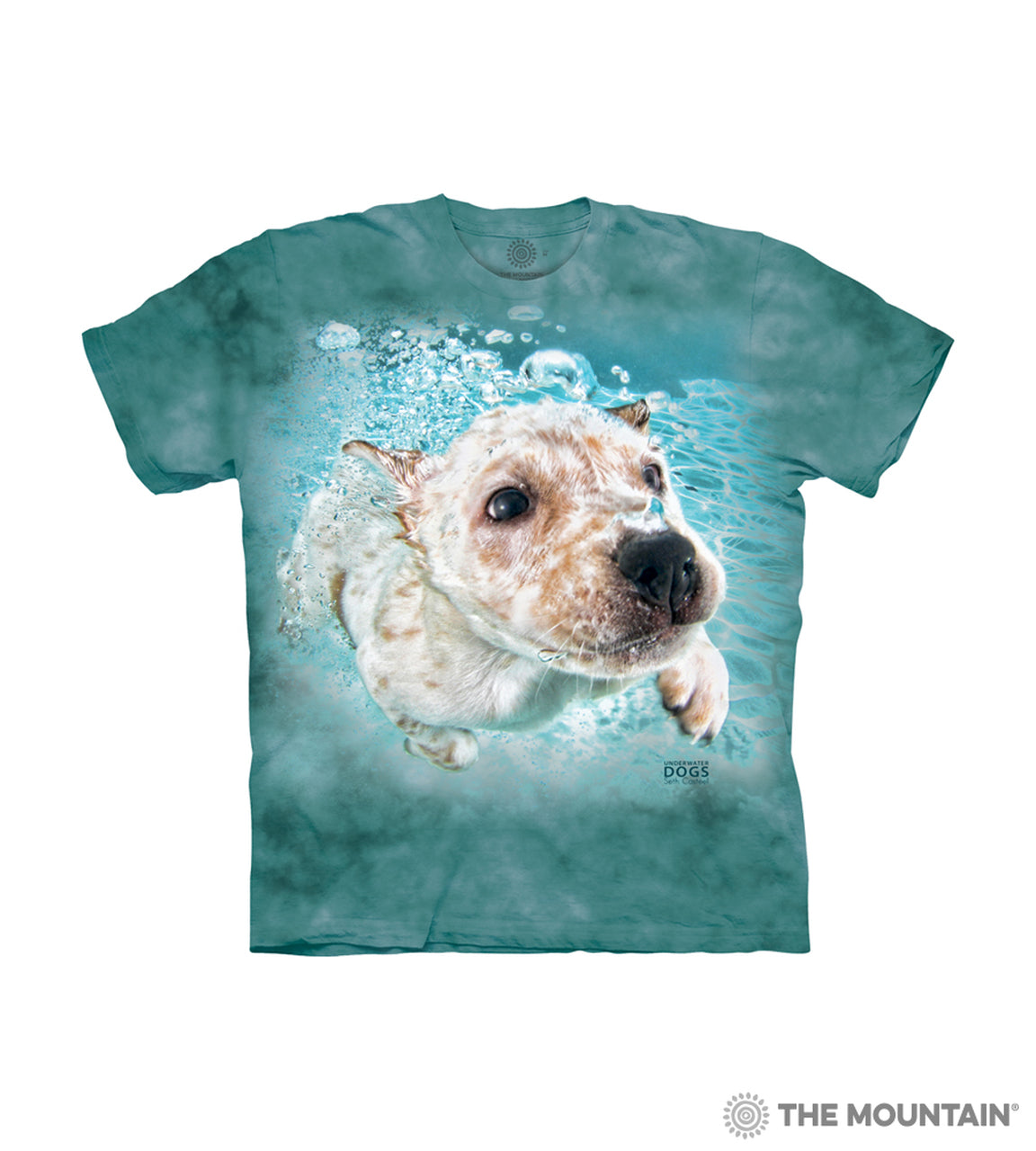 Underwater Corey - The Mountain - Kids 3D Dog T-Shirt
