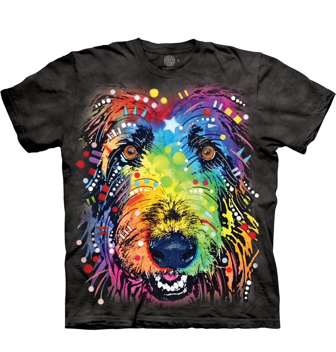 Irish Wolfhound Dog - The Mountain - 3D T-Shirt