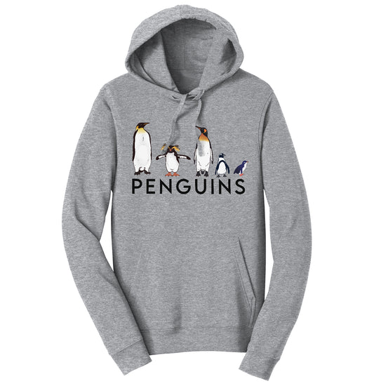 Five Penguins - Adult Unisex Hoodie Sweatshirt