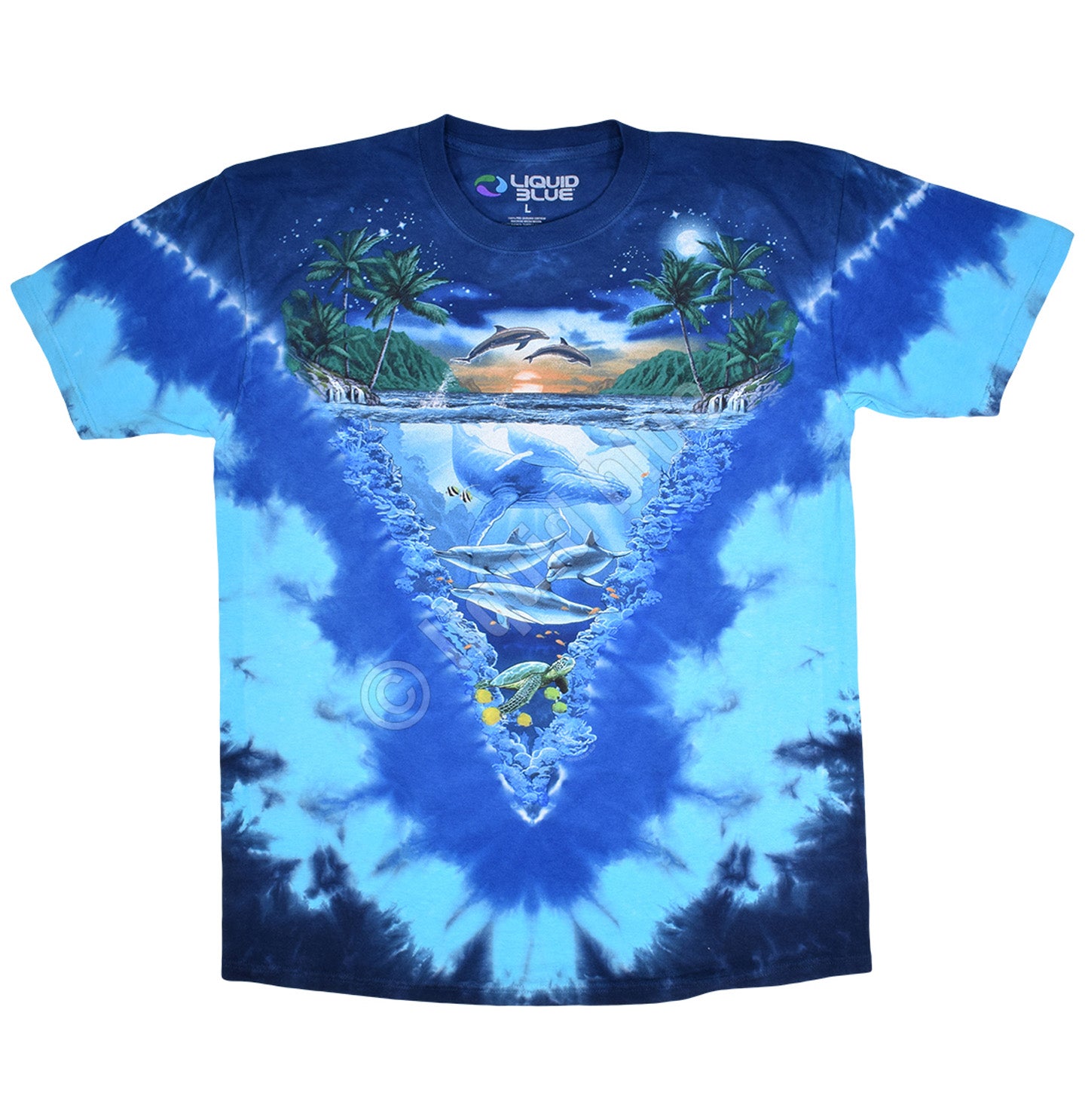 Night Time Dive - Adult Unisex T-Shirt