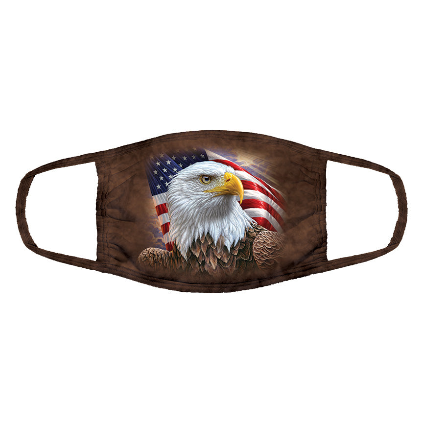 The Mountain - Independence Eagle - Adult Unisex Face Mask