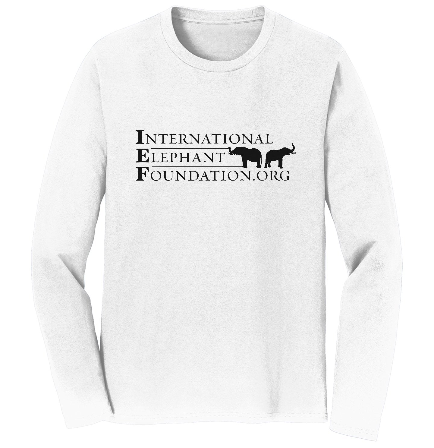 IEF Logo - Adult Unisex Long Sleeve T-Shirt