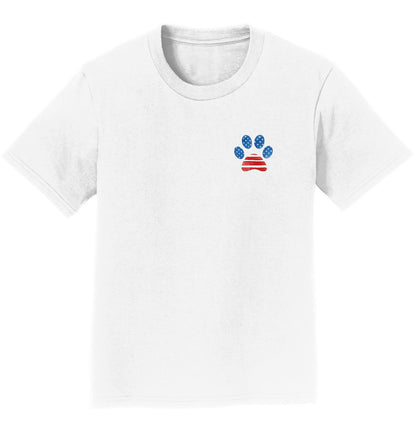 Pawtriotic USA Pawprint - Kids' T-Shirt