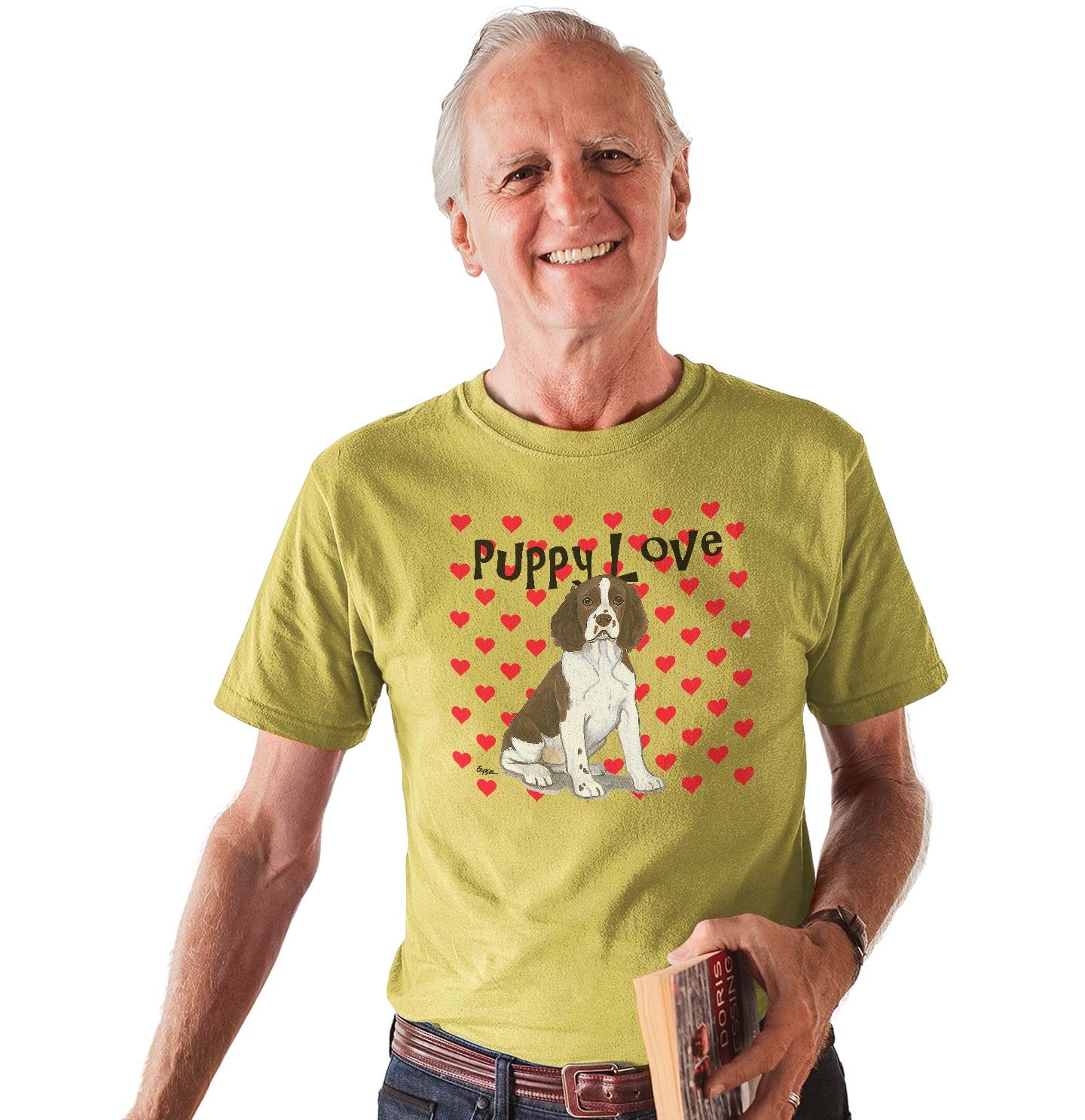 Animal Pride - Springer Puppy Love - Adult Unisex T-Shirt